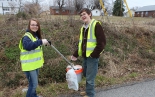 Last year, two TNT members worked hard during their Adopt-A-Road volunteer project.