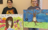 Photo of poster contest winners
