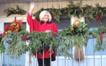 Kerry Masters decorated her apartment for Christmas.