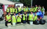 Group photo of TNT members ready for Adopt-a-Road