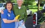 HRS residents enjoyed picking up free squash last month.